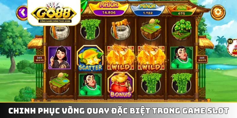 Chinh phục vòng quay đặc biệt trong game slot