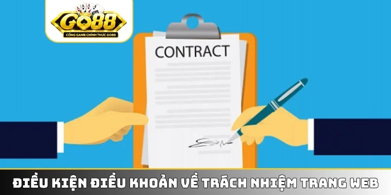 Điều kiện điều khoản về trách nhiệm trang web